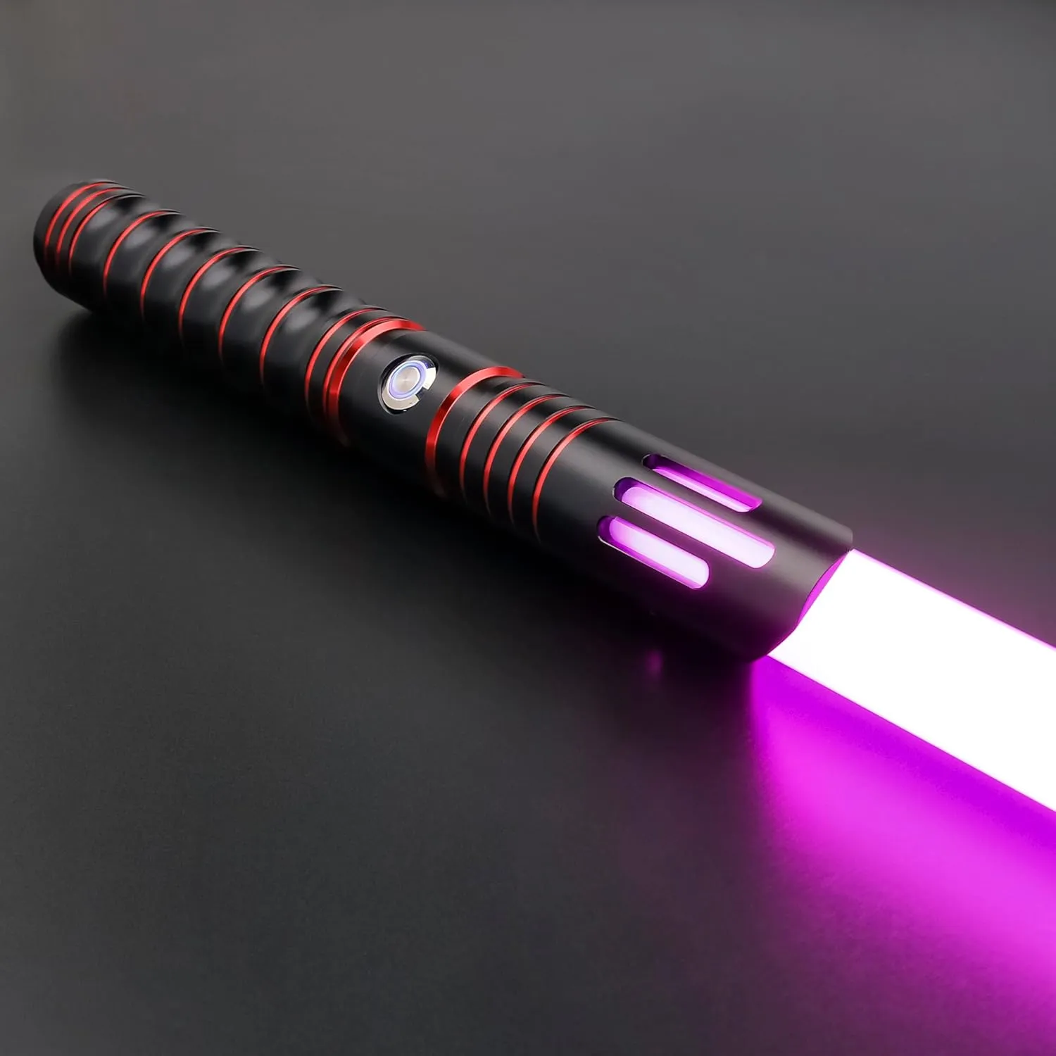 FX Light Saber, Motion Control 16 Sound Fonts with Infinite 12 Color Changing, Premium Metal Hilt Light Saber for Kids Movie Fans Cosplay Party Birthday Present