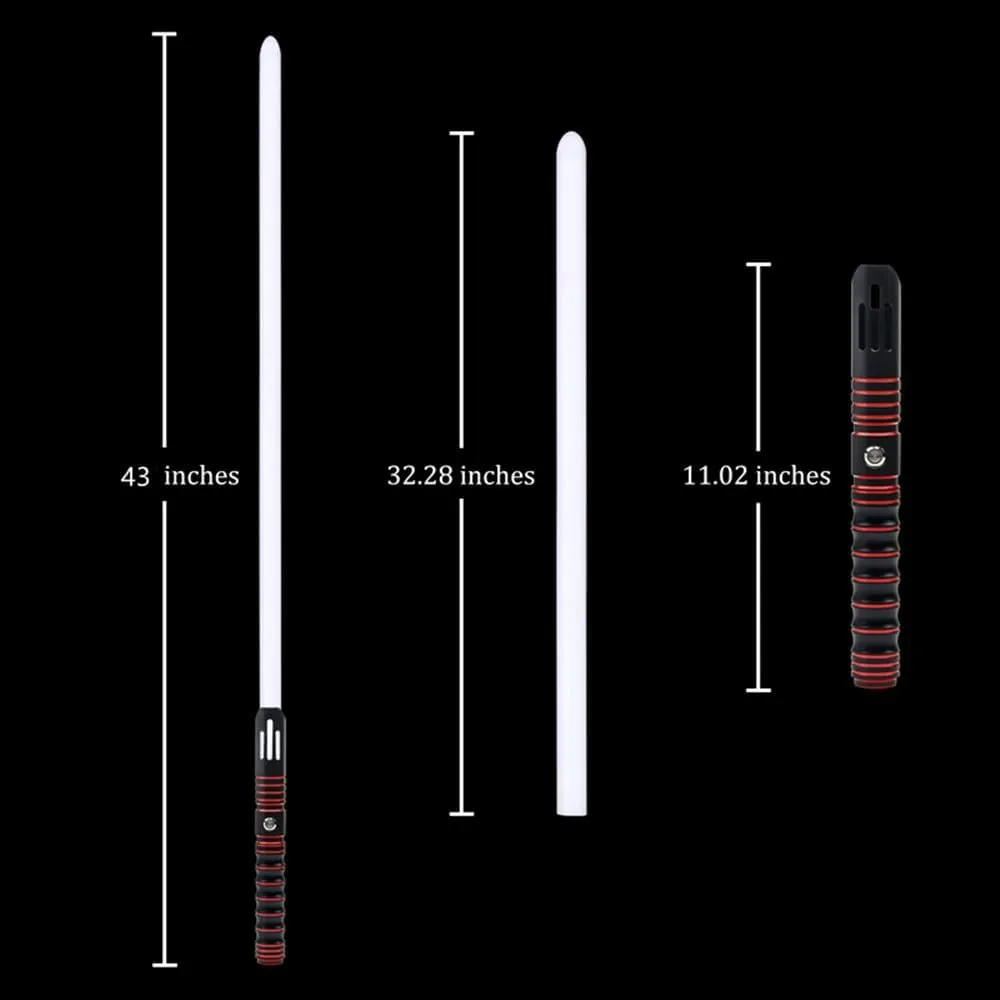 FX Light Saber, Motion Control 16 Sound Fonts with Infinite 12 Color Changing, Premium Metal Hilt Light Saber for Kids Movie Fans Cosplay Party Birthday Present