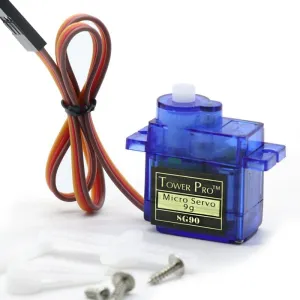 Galiosi Classic SG90 9g Servo SteeR1ng Gear Spare Part with Black QC logo for RC Helicopter Robot Car Truck 450 fixed-wing Airplane - (Color: 20PCS Servo)