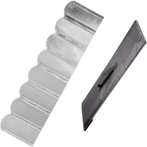 Galvanized Plate Windscreen Windproof Camping Grill Portable Fan for Camping Cooking Windproof