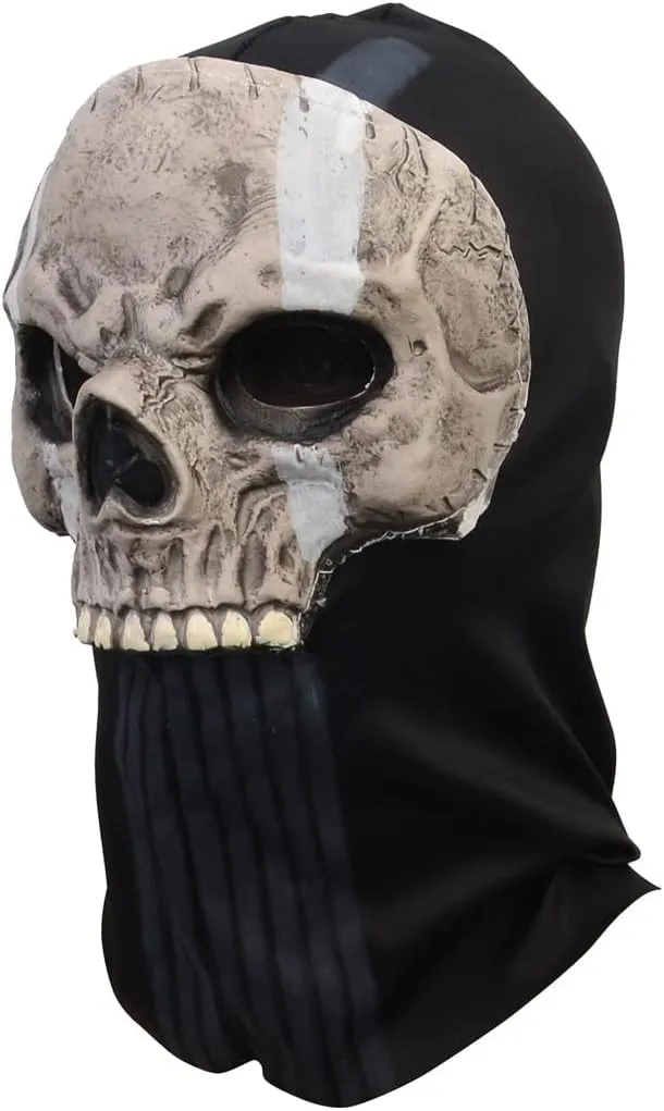 Ghost Mask Skull Full Face Mask for War Game Outdoor Sport