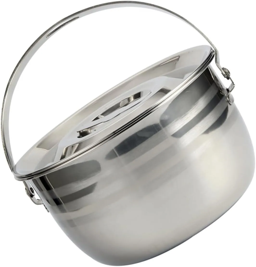 GLEAVI 1pc Capacity Non Stick Soup Pot for Home Outdoor Cooking Thickened Stew Pot with Ergonomic Handle Easy to Clean Cookware