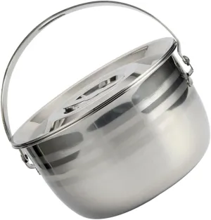 GLEAVI 1pc Capacity Non Stick Soup Pot for Home Outdoor Cooking Thickened Stew Pot with Ergonomic Handle Easy to Clean Cookware