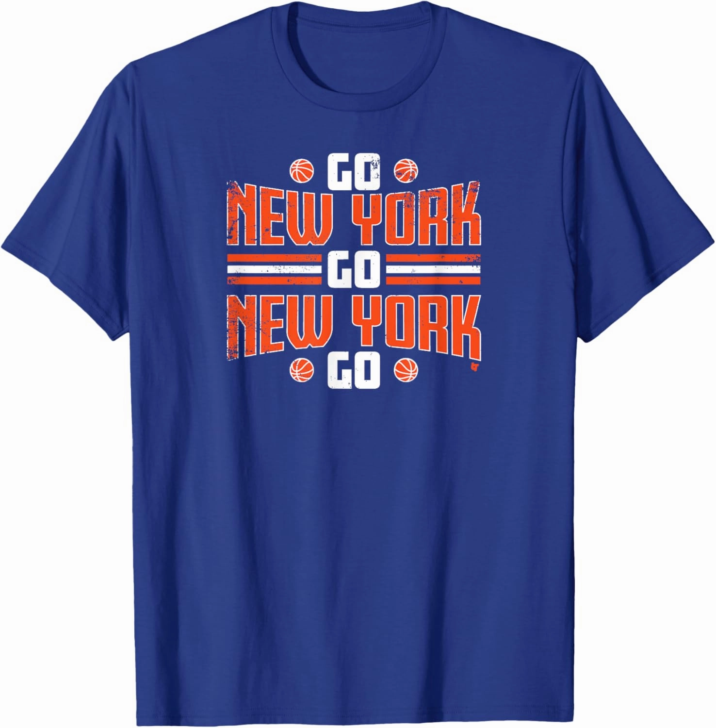 Go New York Go New York Go - New York Basketball T-Shirt
