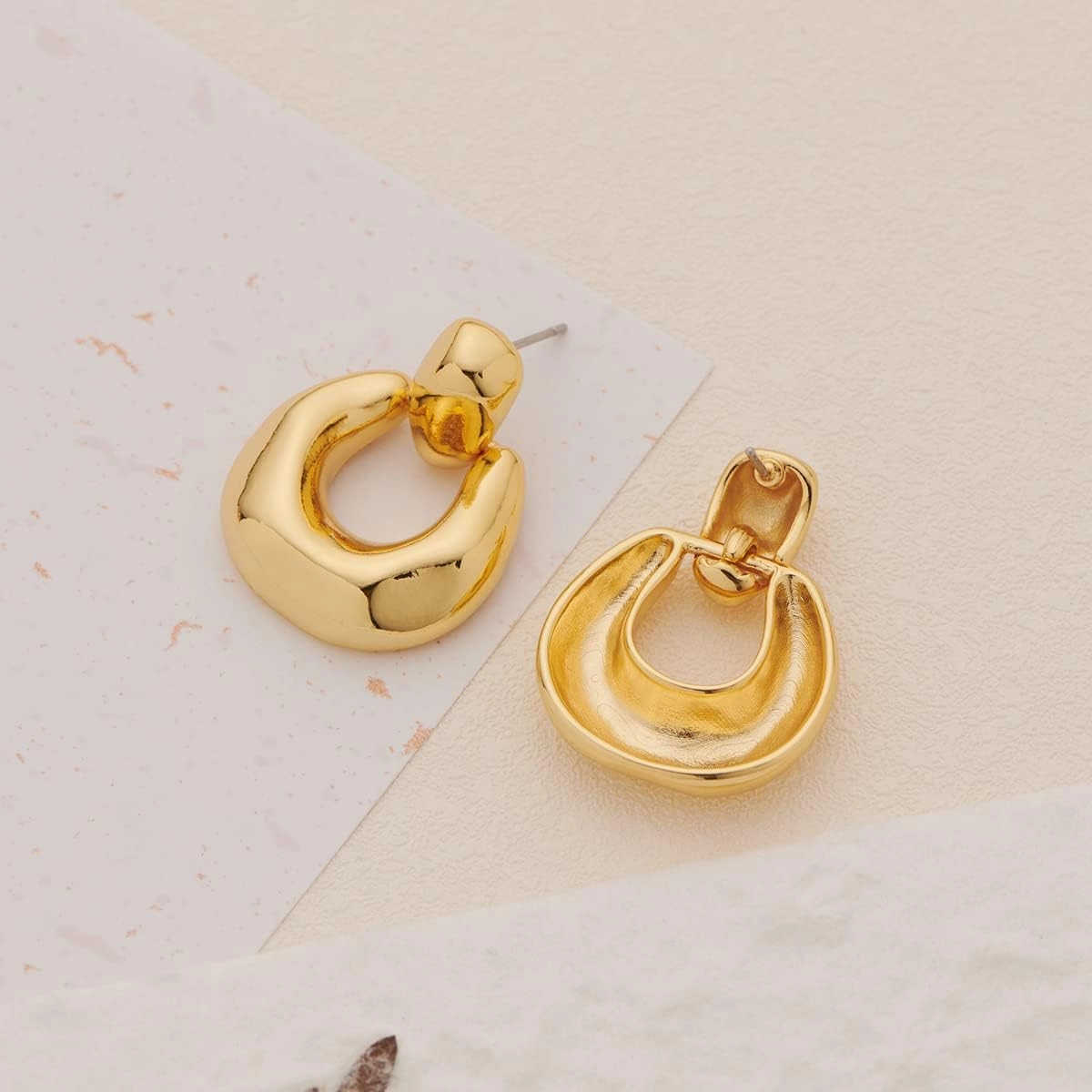 Gold Silver Hoop Dangle Earrings For Women Statement Retro Earrings Multiple Styles Jewelry for Birthday Party Jewelry