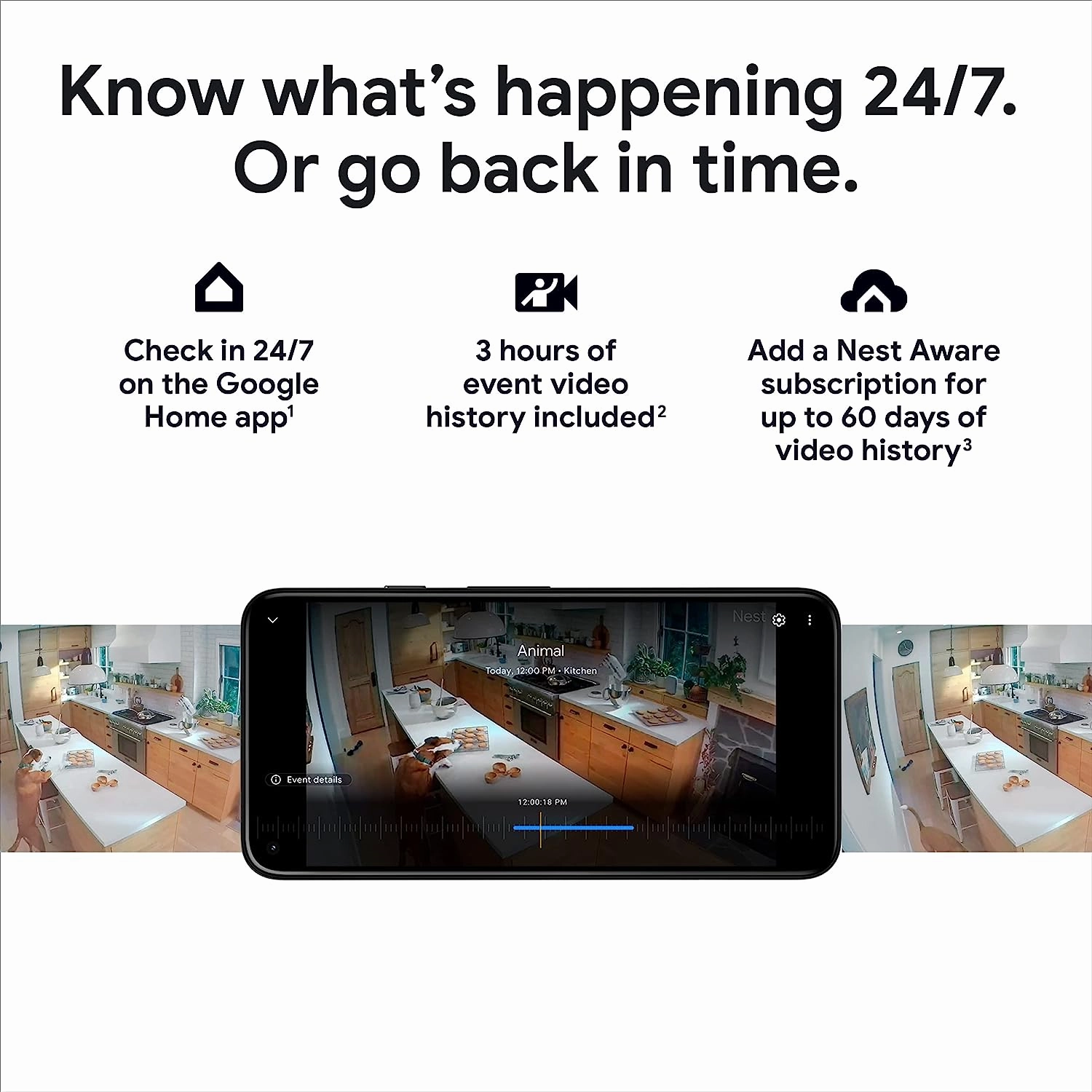 Google Nest Cam Outdoor or Indoor, Battery - 2nd Generation - 1 Pack