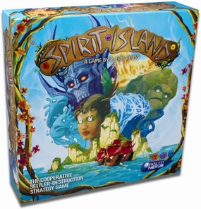 Greater Than Games | Spirit Island: Base Game | Cooperative Strategy Board Game | 1 to 4 Players | 90  Minutes | Ages 14 