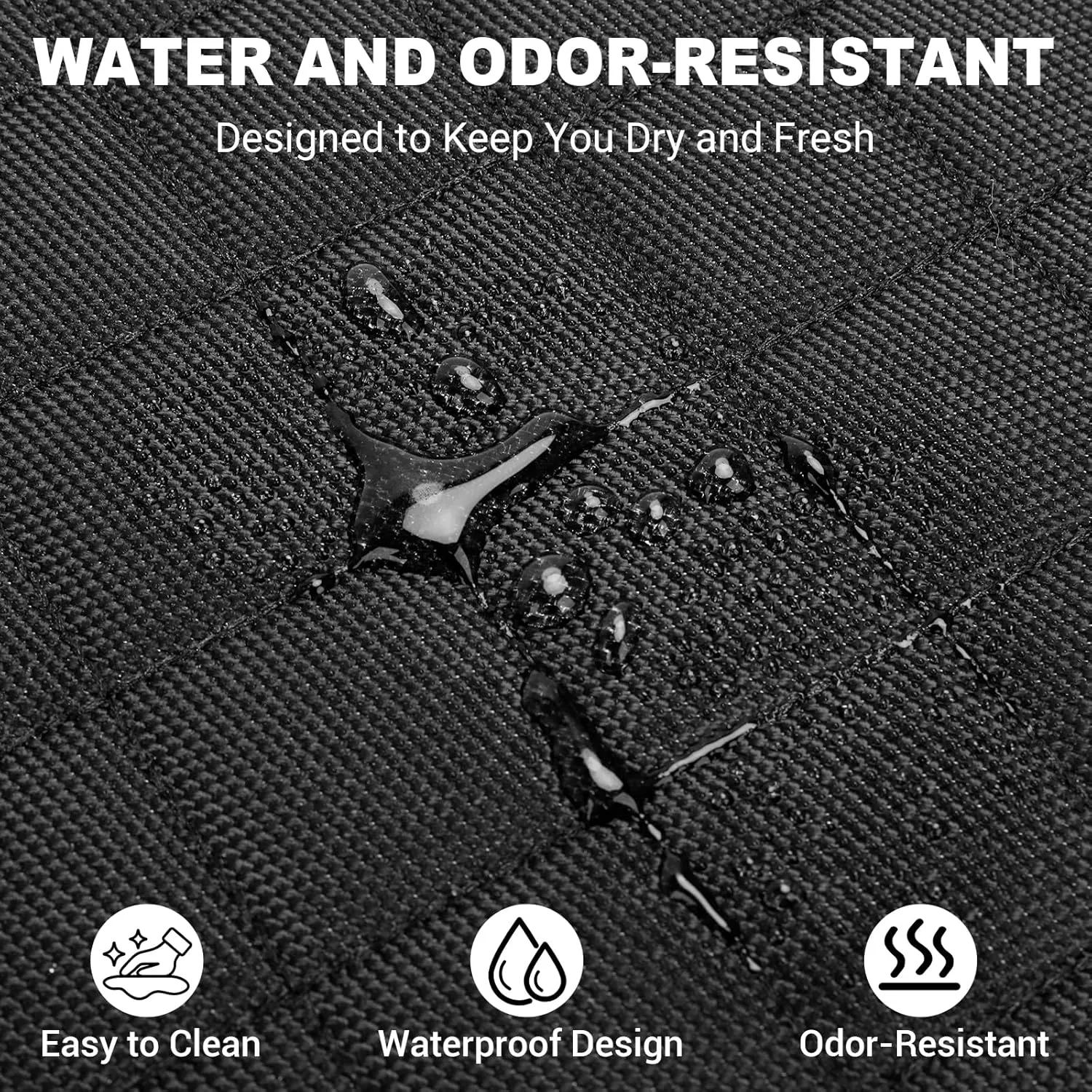 GRENTY Chew Proof Dog Crate Pad for Aggressive Chewers, Indestructible Dog Bed, Waterproof Crate Pads for Cages, Durable Crate Mat for Small Pet（23x17 in）