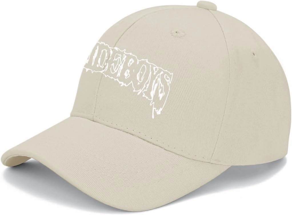 Grey 59 Skull RED Logo Band Baseball Cap Men Women Peak Cap Outdoor Casual Golf Dad Hat
