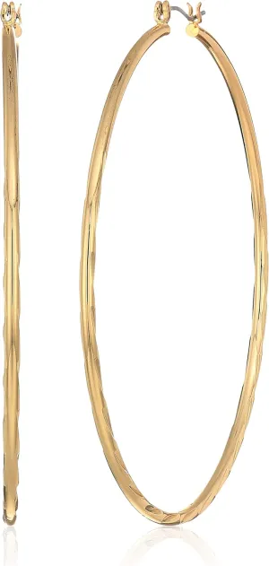 GUESS Gold-Tone Hoops Earrings