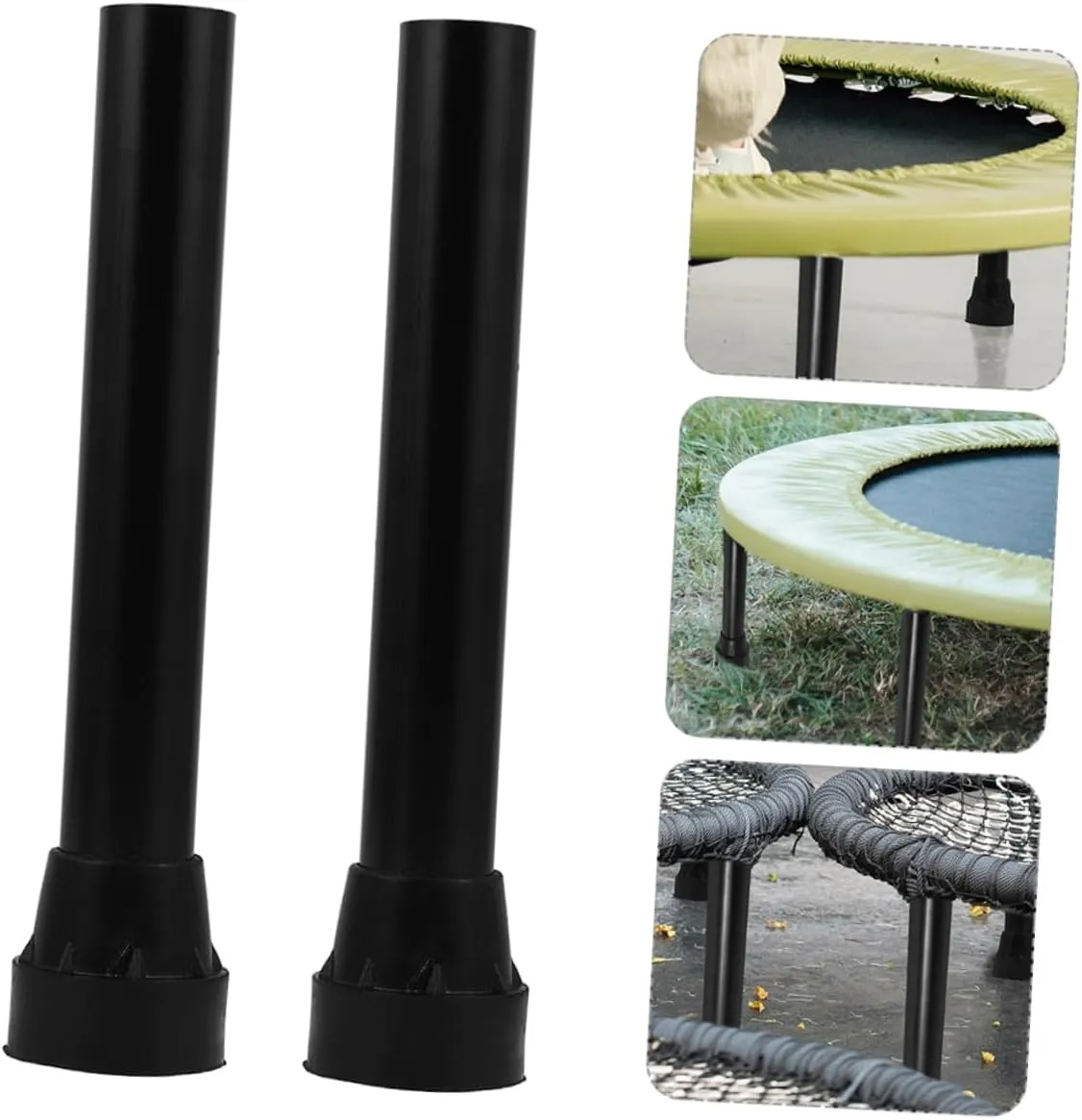 Happyyami Trampoline Foot Pads Trampoline Leg Cap Tips Tube Leg Covers Trampoline Accessories Trampoline