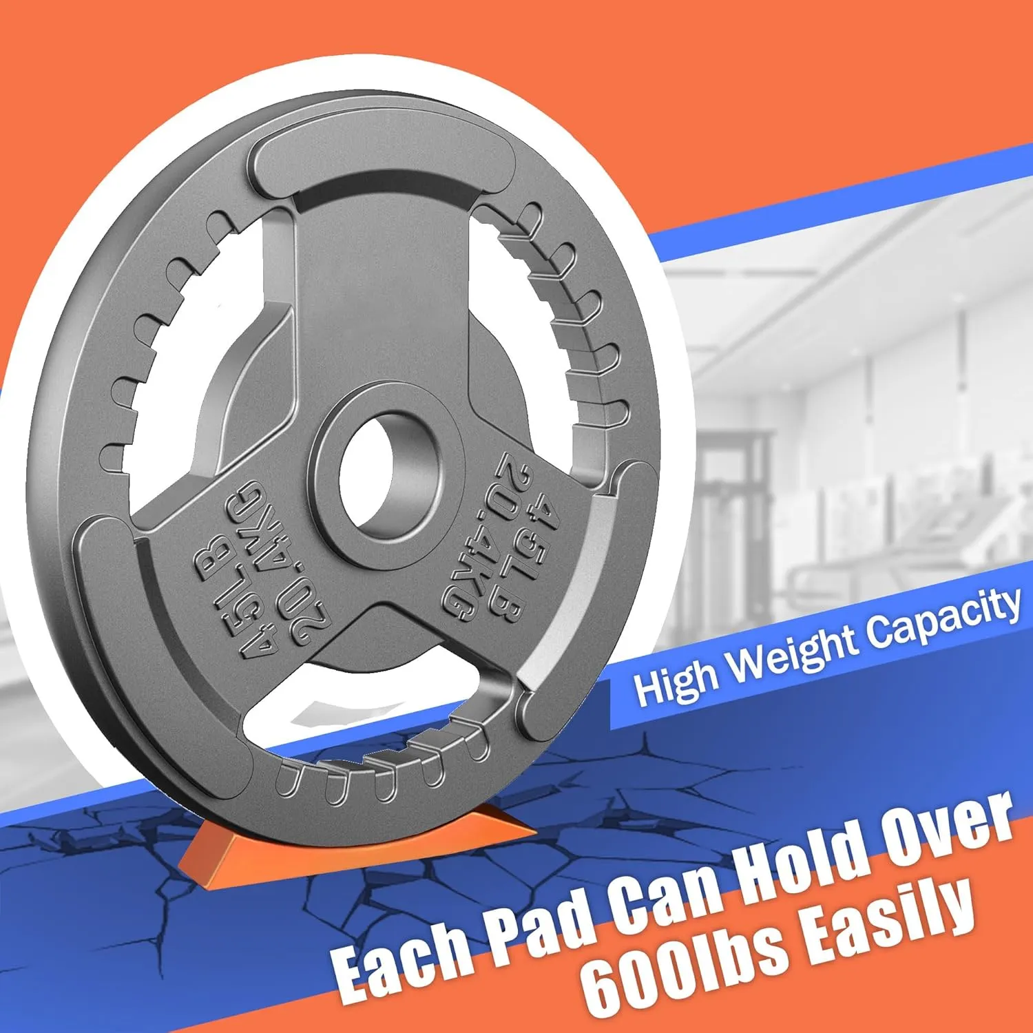 HarderWill Deadlift Jack Alternative (1 Pair) Easy to Load and Unload Weight Plates, Perfect for Deadlift, Crossfit, Powerlifting, Weightlifting, Home Gym for Your Gym Bag