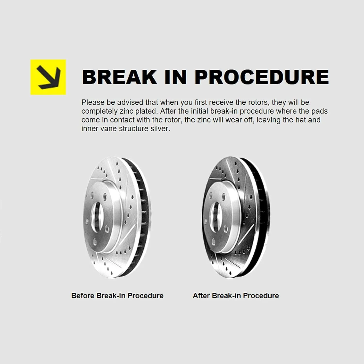 Hart Brakes Front Rear Brakes and Rotors Kit |Front Rear Brake Pads| Brake Rotors and Pads| Ceramic Brake Pads and Rotors |fits 2011-2015 Mini Cooper
