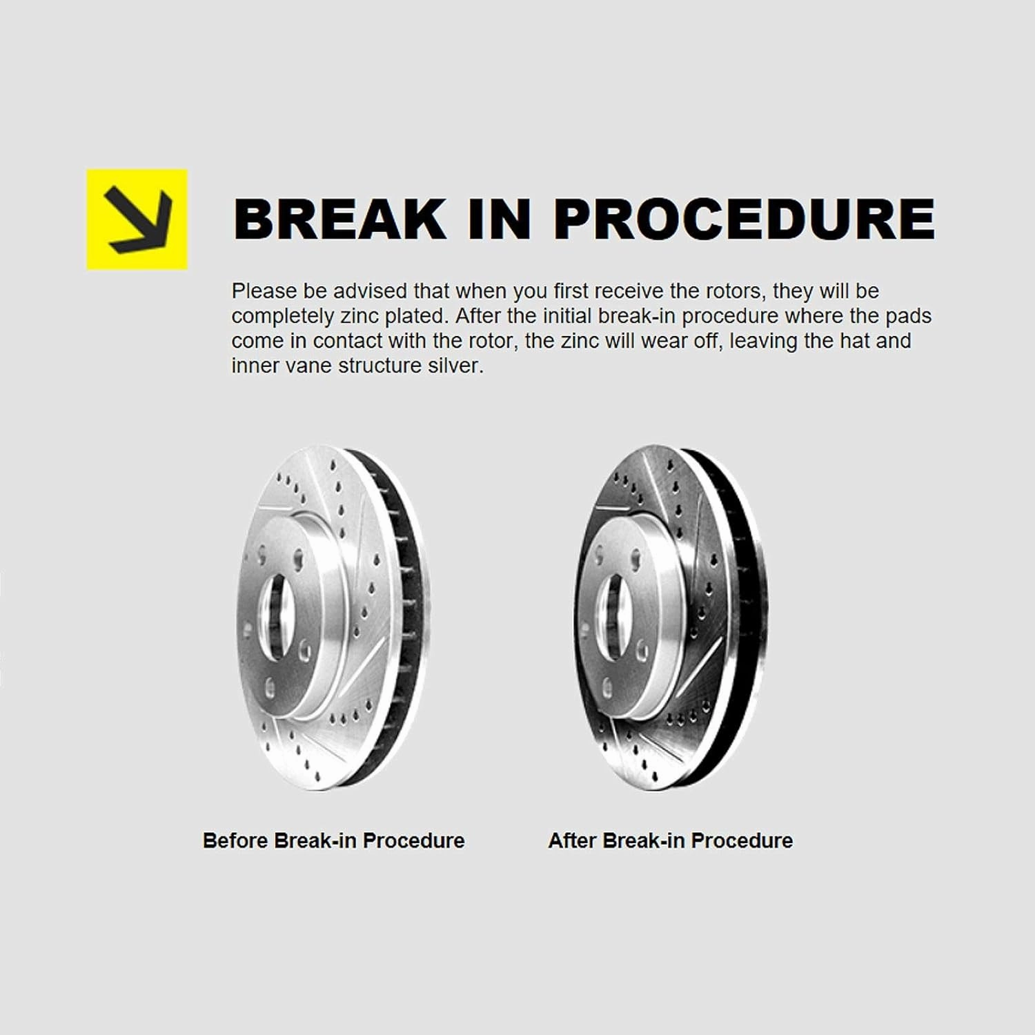 Hart Brakes Front Rear Brakes and Rotors Kit |Front Rear Brake Pads| Brake Rotors and Pads| Ceramic Brake Pads and Rotors |fits 2011-2015 Mini Cooper