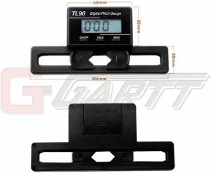 Helicopter Electronic Digital Pitch Gauge for RC Helicopter