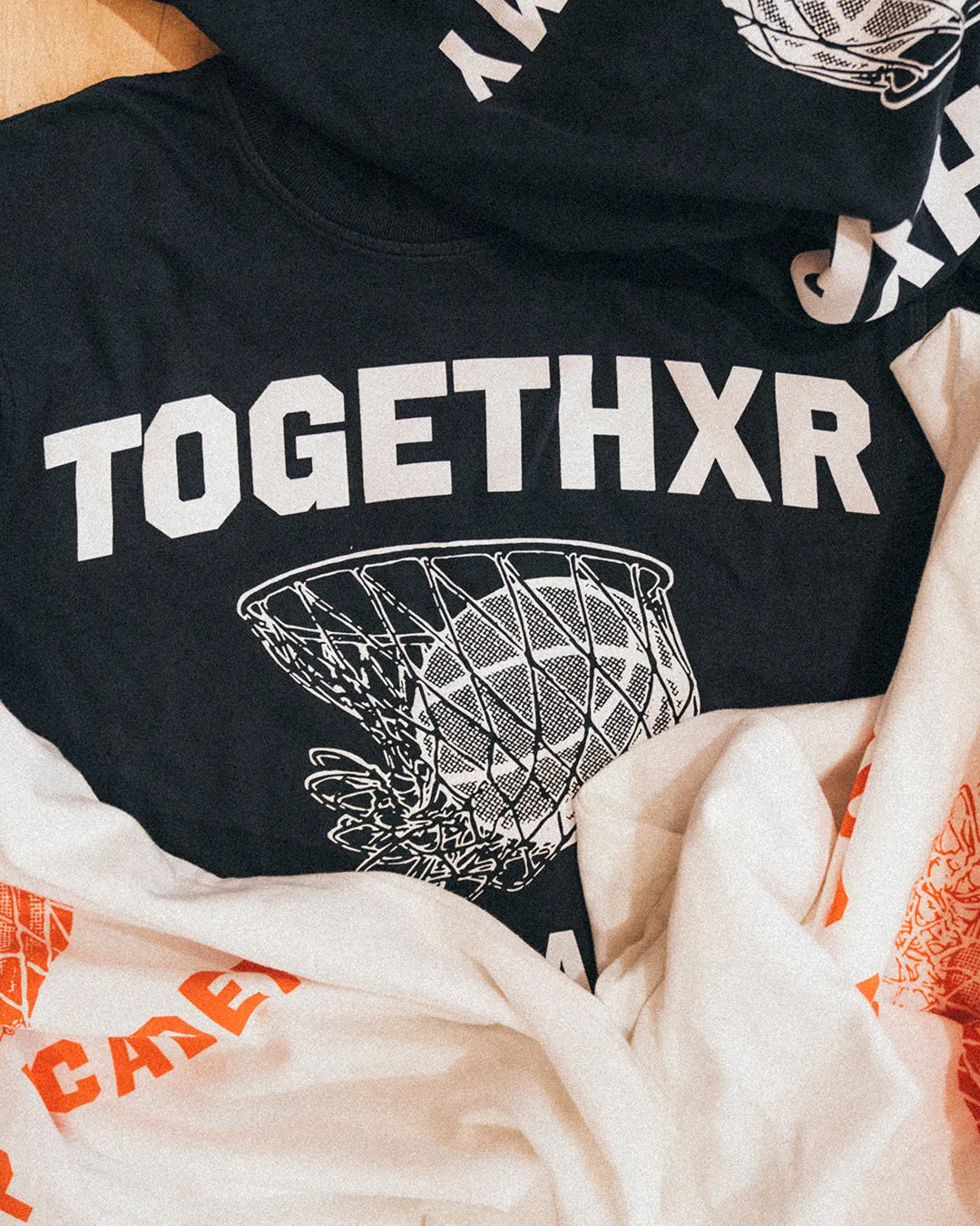 Hoop Academy Tee - Black and White