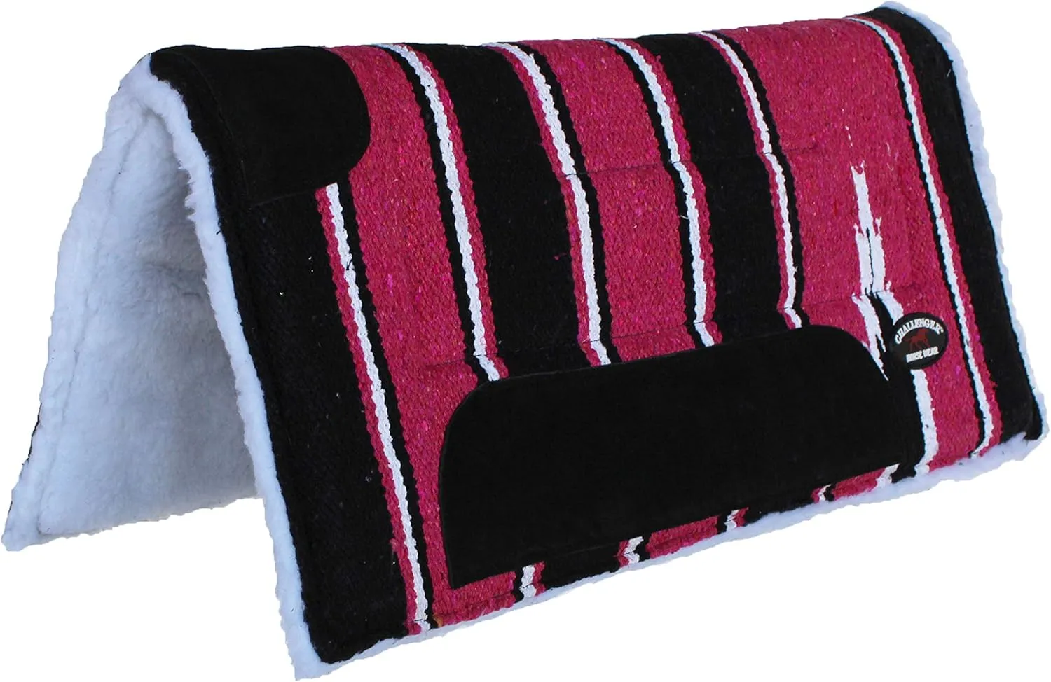 Horse Saddle PAD 22"X22" Cotton Acrylic Wool Felt Fur Rodeo Tack 39162