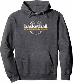 Hughes Horny Toads Basketball Pullover Hoodie