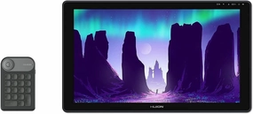 HUION KAMVAS 22 Graphics Drawing Tablet with Screen 120% sRGB Battery-Free Stylus Adjustable Stand, 21.5inch Pen Display for Windows PC, Mac, Android with Mini Keydial K20