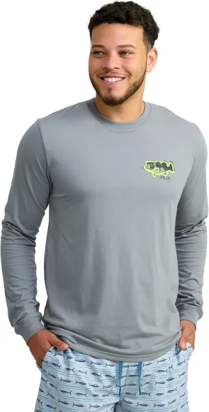HUK Men's Long Sleeve Performance Tee, Fishing T-Shirt
