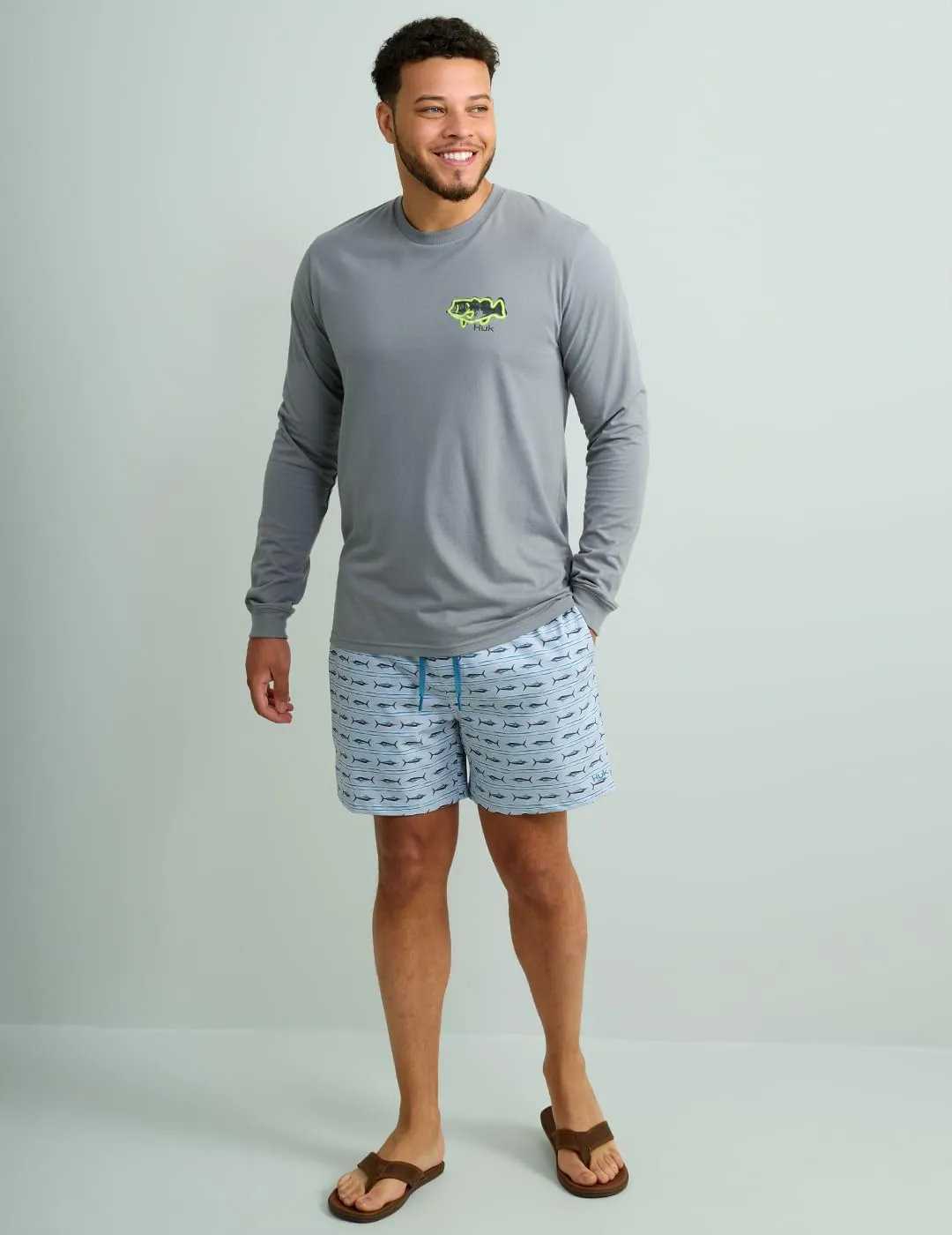 HUK Men's Long Sleeve Performance Tee, Fishing T-Shirt
