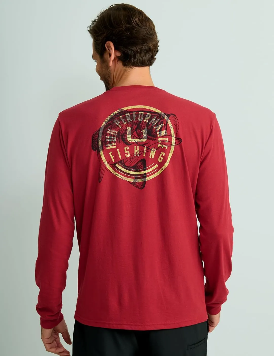 HUK Men's Long Sleeve Performance Tee, Fishing T-Shirt
