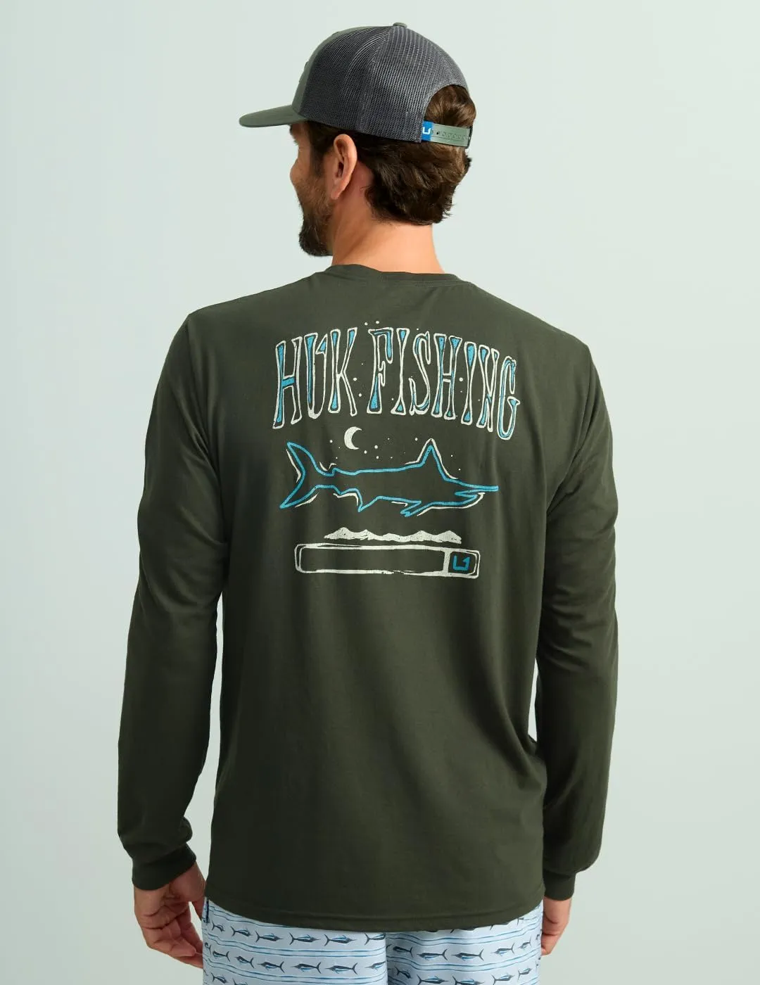 HUK Men's Long Sleeve Performance Tee, Fishing T-Shirt