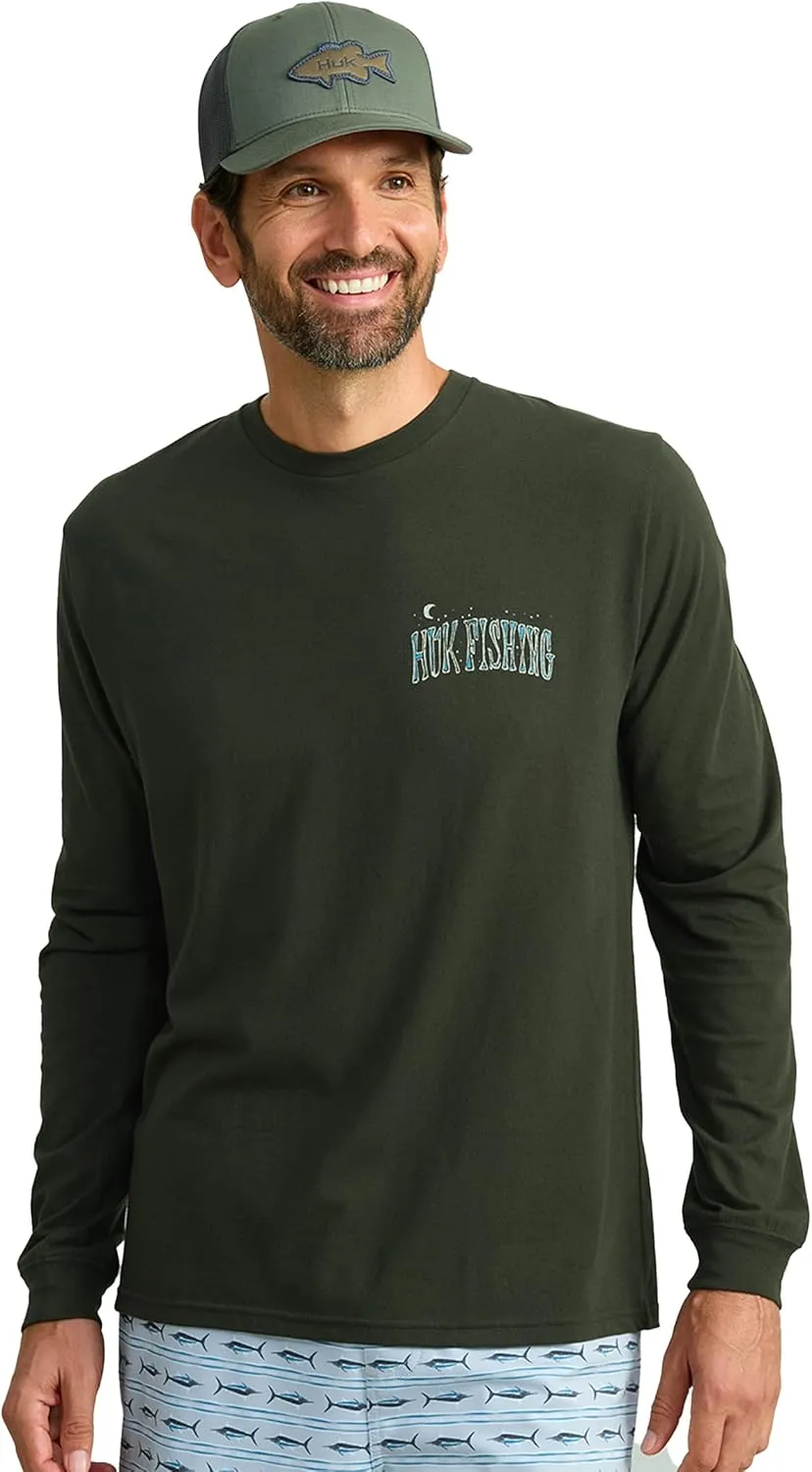 HUK Men's Long Sleeve Performance Tee, Fishing T-Shirt