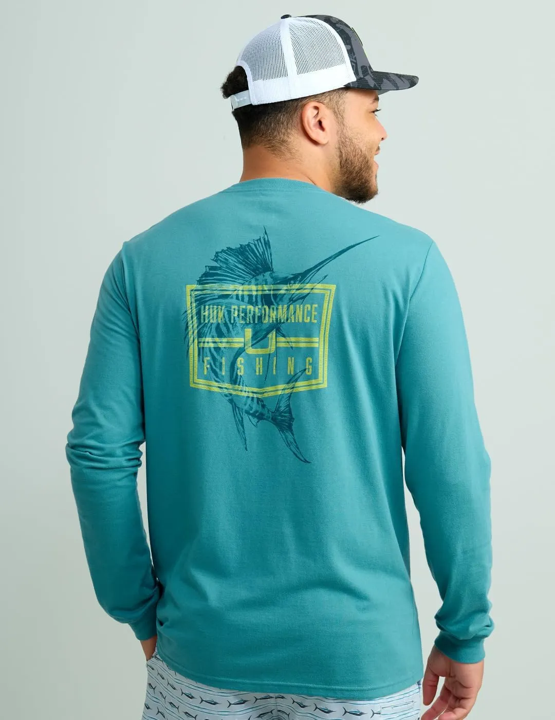 HUK Men's Long Sleeve Performance Tee, Fishing T-Shirt