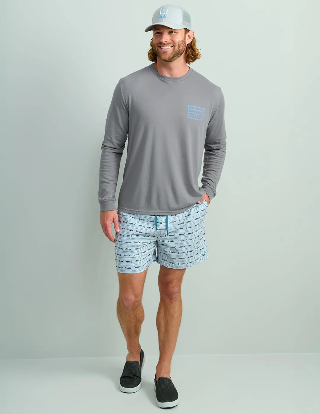 HUK Men's Long Sleeve Performance Tee, Fishing T-Shirt
