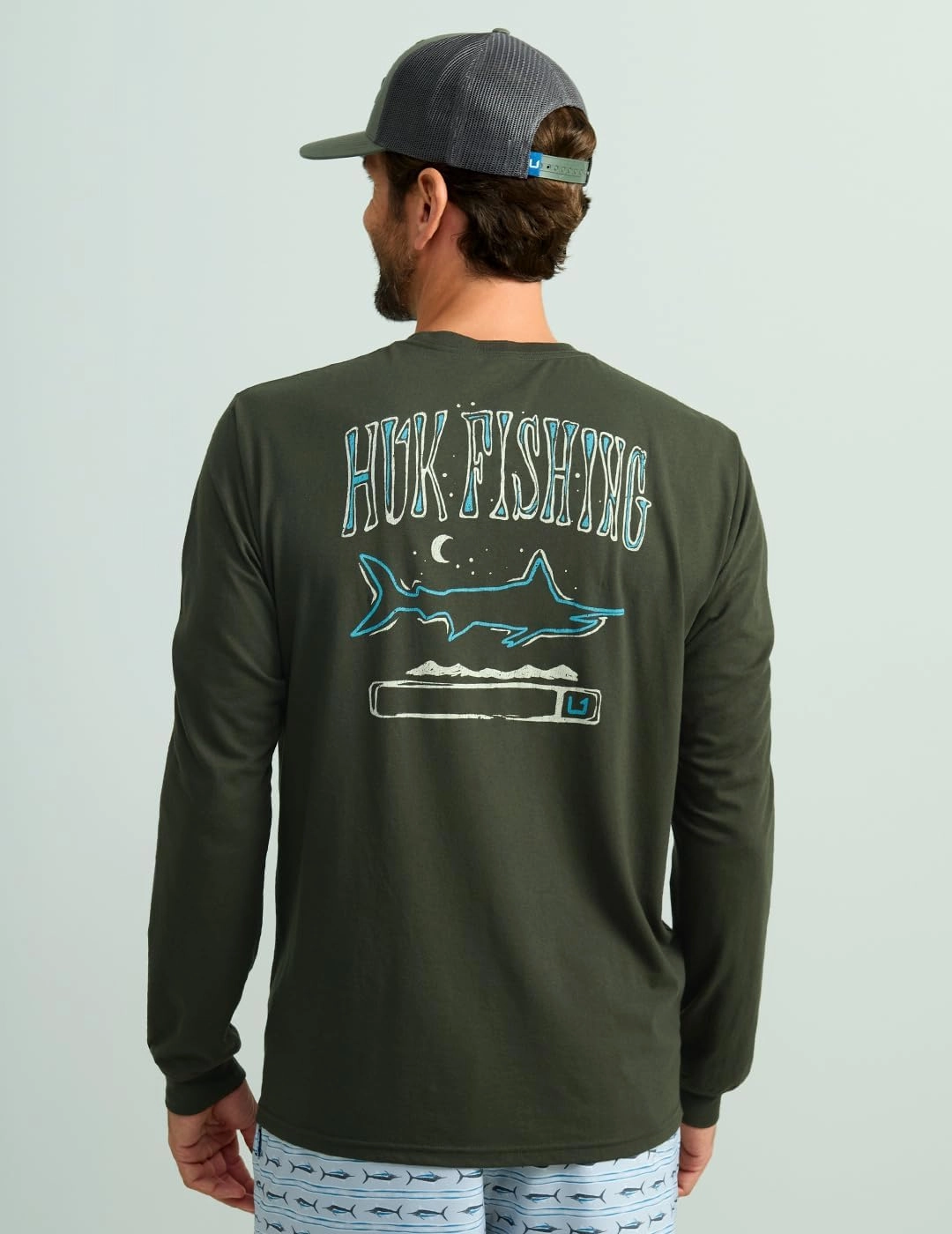 HUK Men's Long Sleeve Performance Tee, Fishing T-Shirt