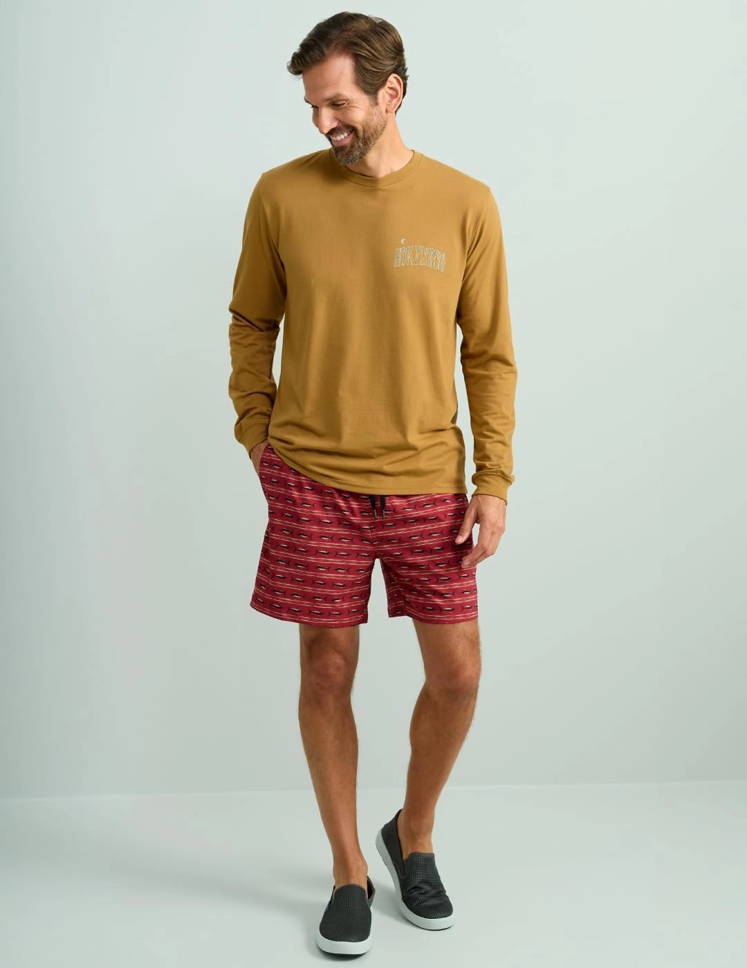 HUK Men's Long Sleeve Performance Tee, Fishing T-Shirt