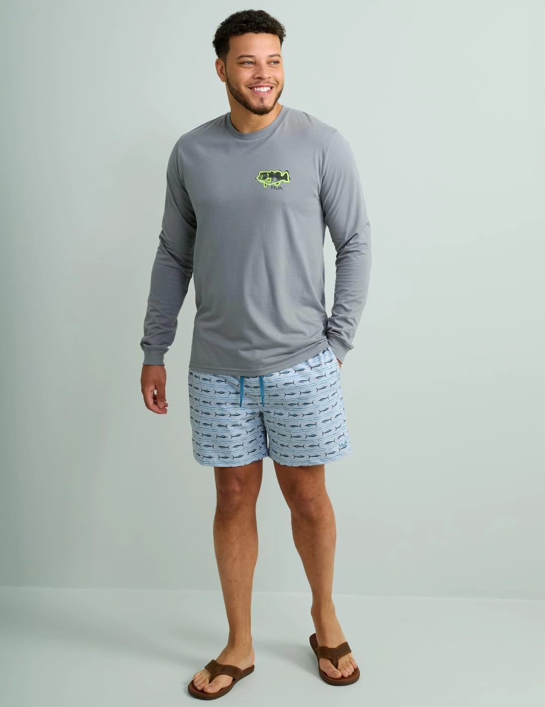 HUK Men's Long Sleeve Performance Tee, Fishing T-Shirt
