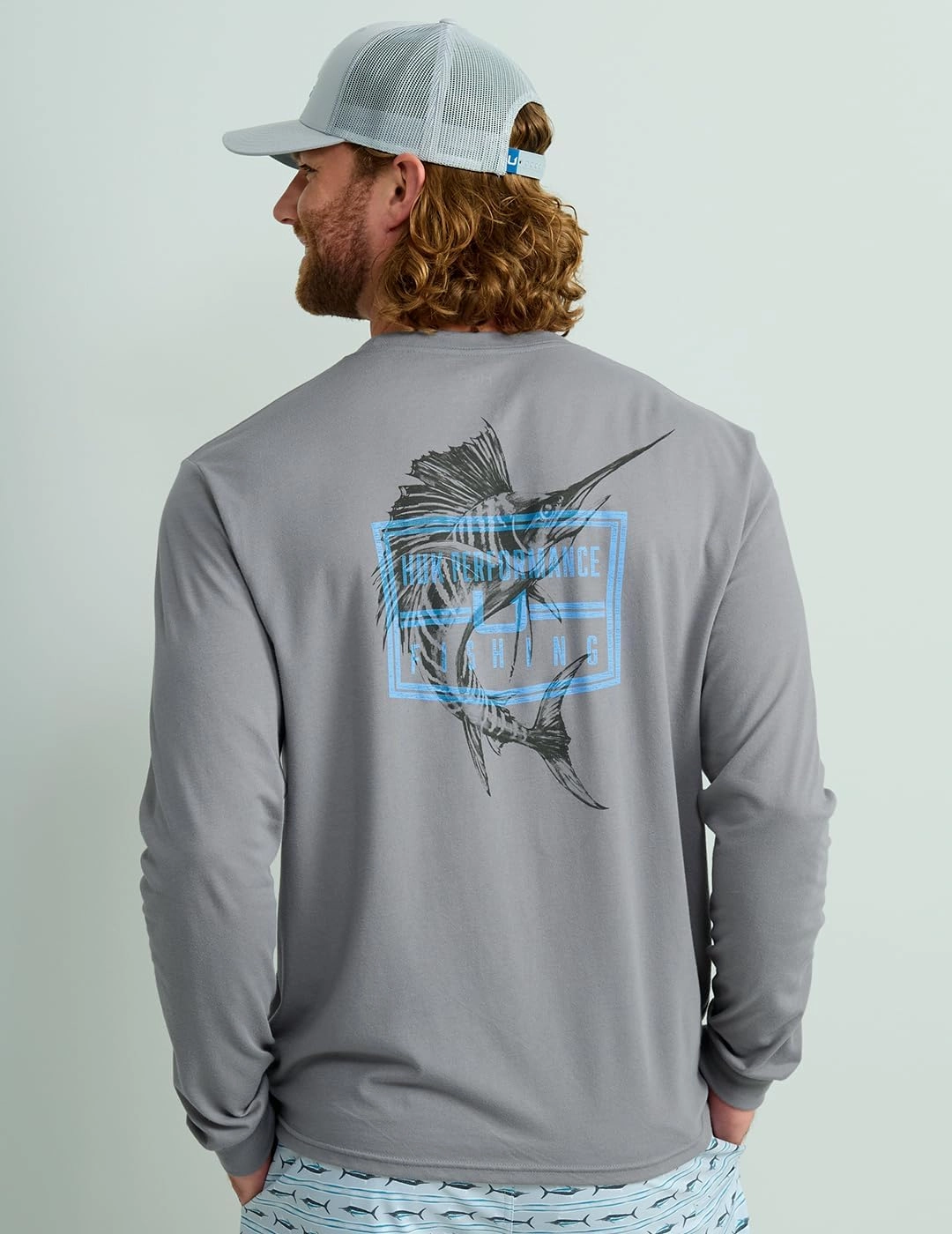HUK Men's Long Sleeve Performance Tee, Fishing T-Shirt