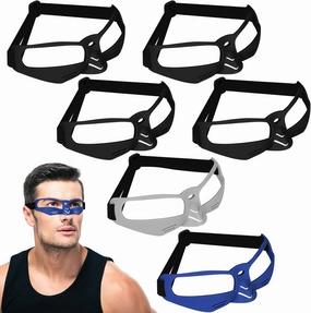 IAMGlobal 4/6PCS Sports Goggles with Nose Protection, Adjustable Basketball Goggles, Basketball Training Glasses
