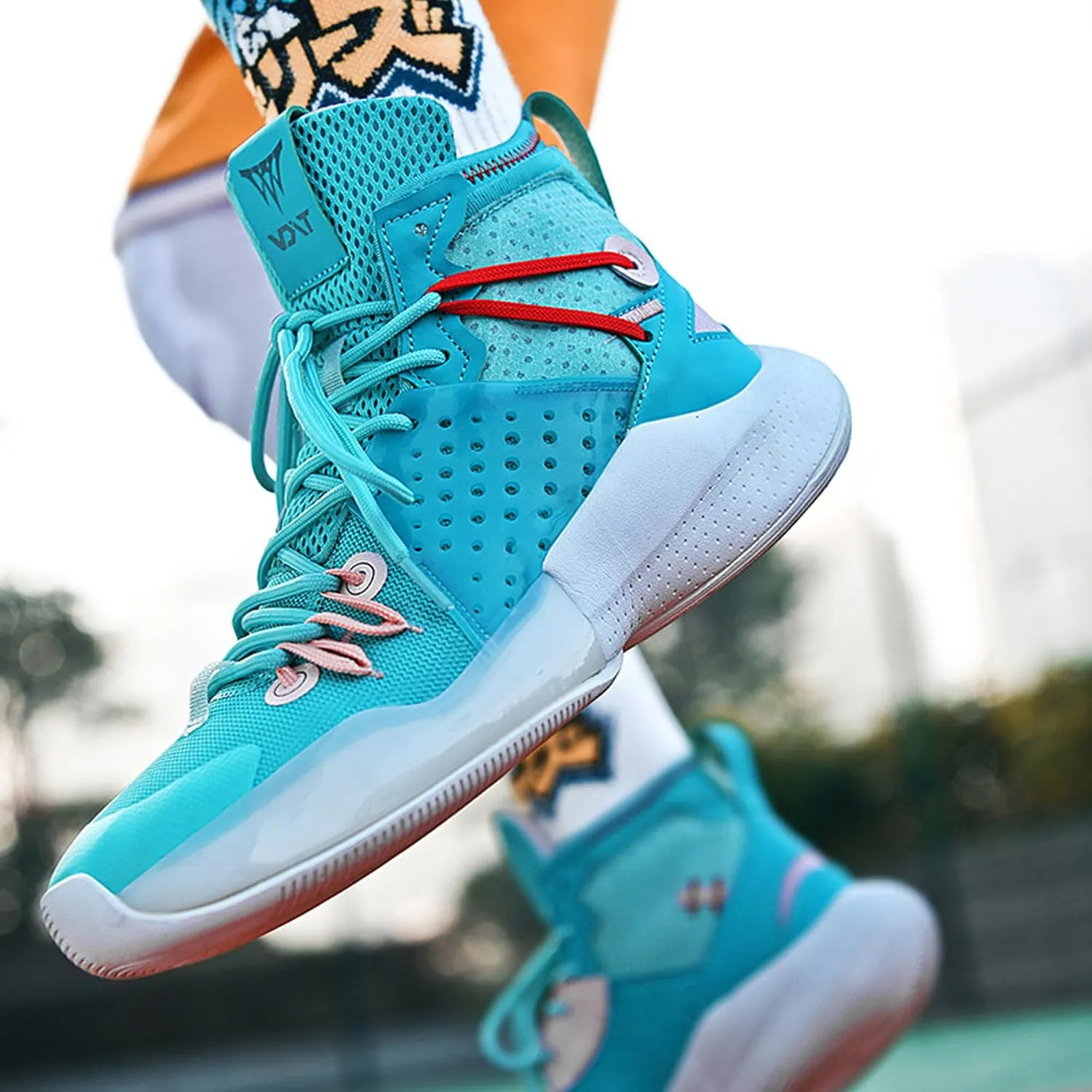 Indoor and outdoor men's basketball shoes,breathable basketball shoesarch support basketball shoes,non-slip wear-resistant combat basketball shoes,street basketball shoes,high-top basketball shoes,