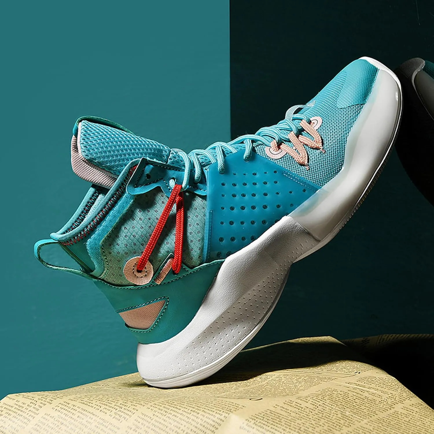 Indoor and outdoor men's basketball shoes,breathable basketball shoesarch support basketball shoes,non-slip wear-resistant combat basketball shoes,street basketball shoes,high-top basketball shoes,