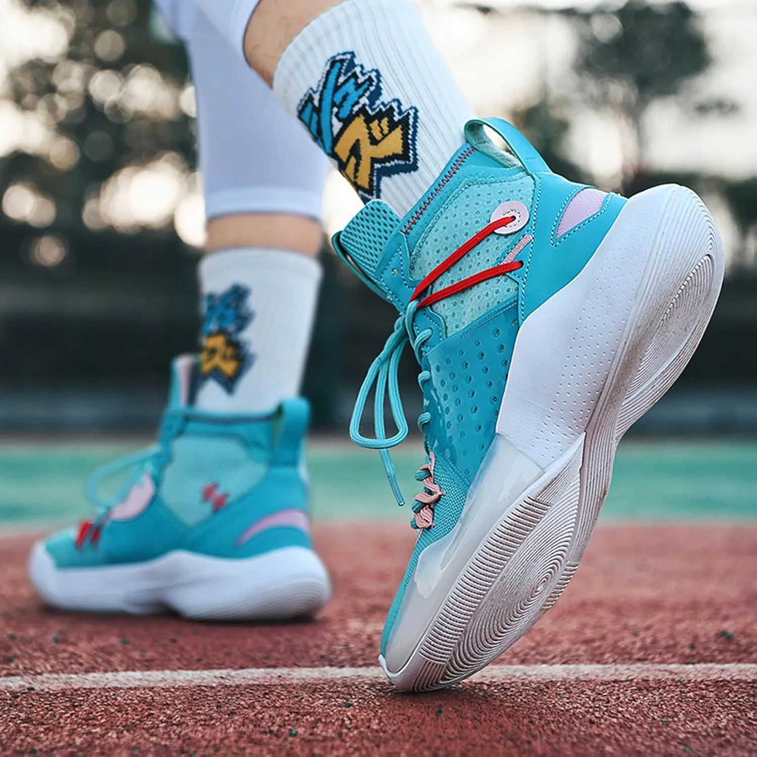 Indoor and outdoor men's basketball shoes,breathable basketball shoesarch support basketball shoes,non-slip wear-resistant combat basketball shoes,street basketball shoes,high-top basketball shoes,