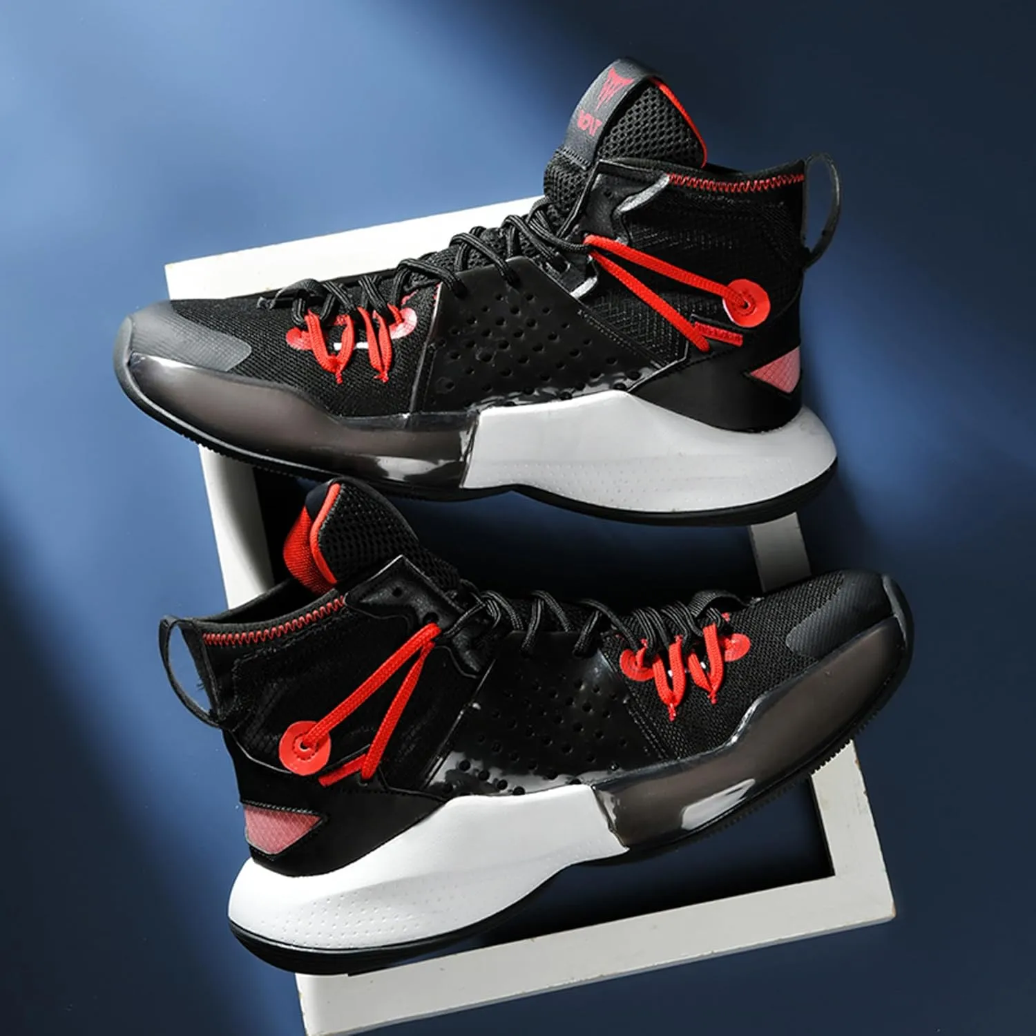 Indoor and outdoor men's basketball shoes,breathable basketball shoesarch support basketball shoes,non-slip wear-resistant combat basketball shoes,street basketball shoes,high-top basketball shoes,