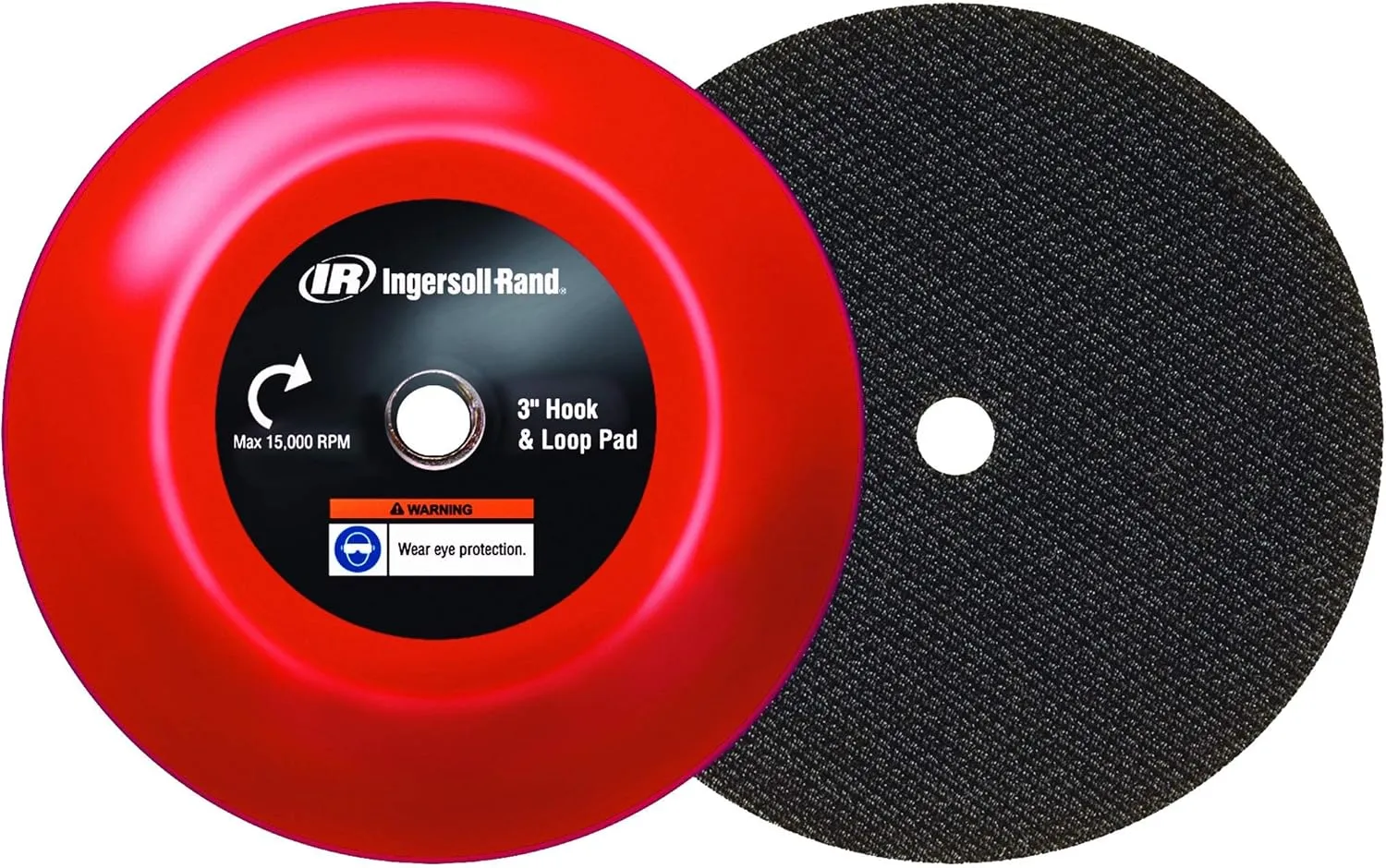 Ingersoll Rand 03H-PAD-HL Sanding and Polishing Pads Mini Polisher Accessories 3" Hook & loop backer pad (fits polisher and RO sander)
