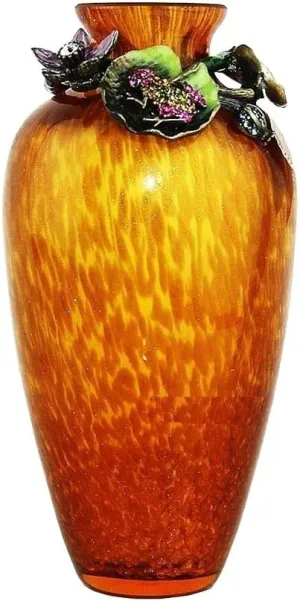 Jay Strongwater LILY PAD MINI VASE