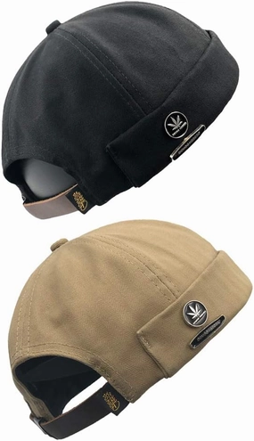 jerague Beanie Hat for Men Women Brimless Cuffed Hat Skullcap Watch Cap Adjustable