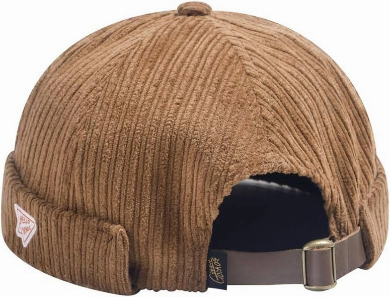 jerague Beanie Hat for Men Women Brimless Cuffed Hat Skullcap Watch Cap Adjustable