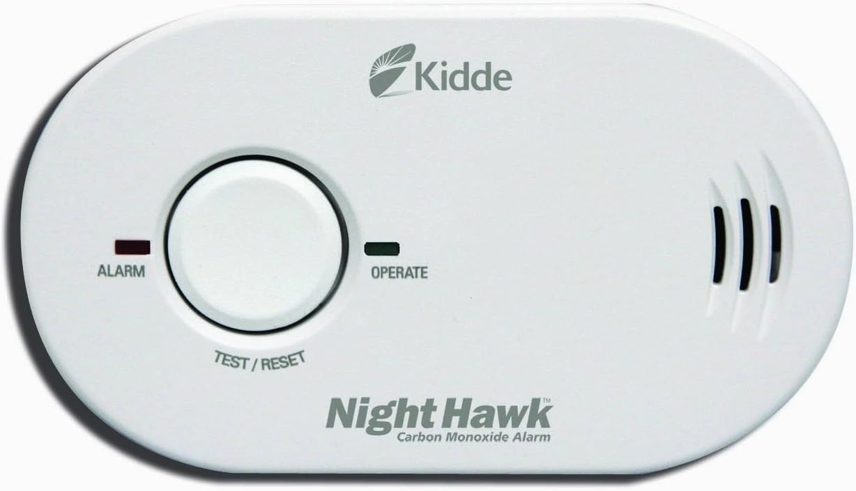 Kidde KN-COB-B-LP Nighthawk Carbon Monoxide Alarm, Battery Operated - 21007268