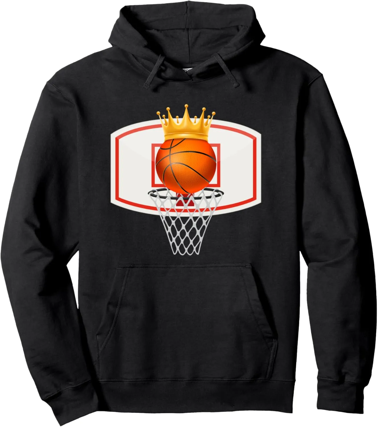 King Slam Dunk Basketball - Player Trophy Game Pullover Hoodie