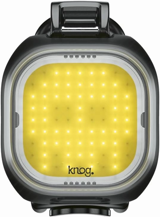 Knog Blinder Mini Bike Light - Bright 50 Lumen Bike Headlight with COB LED, USB Rechargeable, 8 Flash Modes, Ultralight 17g, IP67 Waterproof, 300m Visibility