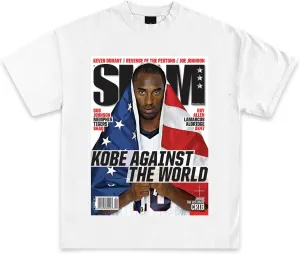 Kobe Olympic SLAM Cover Graphic Tee | Premium Quality Heavyweight Basketball Shirt for Adults & Kids