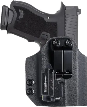 Kydex IWB Holster for Glock 17, 19, 45, Taurus G2C, G3C, G3, w/Olight Baldr S, Baldr Mini Tactical Flashlight, Concealed Carry