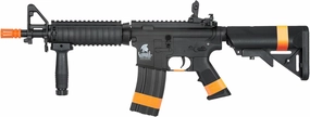Lancer Tactical Gen 2 Airsoft Rifle MK18 CQB M4 GEN 2 Polymer- Electric Full/Semi-Auto Airsoft AEG Rifle with 0.20g BBS, Charger and Battery- California Compliant