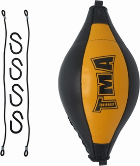 Leather Double End Dodge Speed Ball Boxing Floor to Ceiling Punching Bag MMA